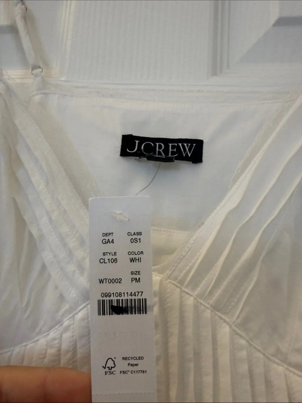 J.Crew Petite Milano Dress in Cotton Voile